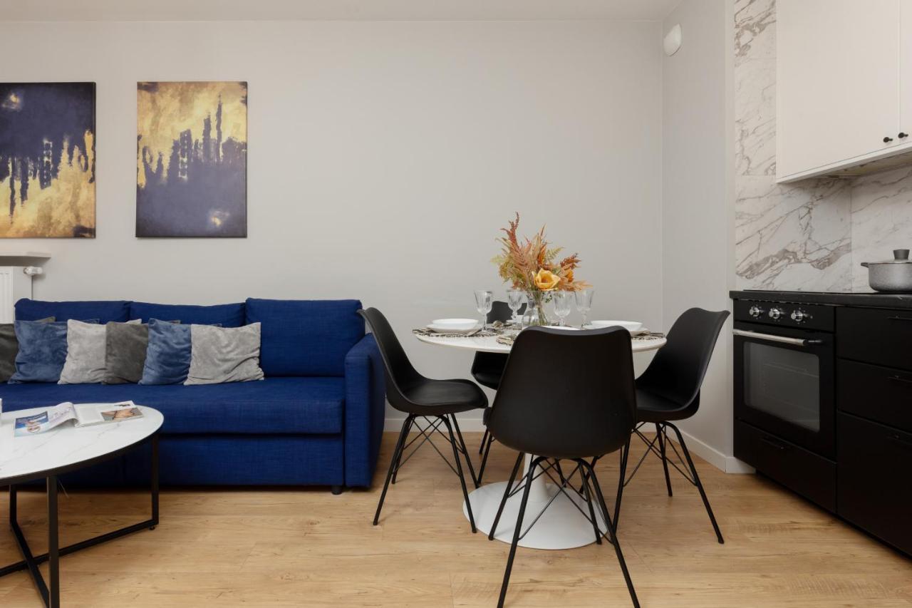 Modern Apartment With Balcony Mokotow Business Centre By Noclegi Renters Warszawa Exteriör bild